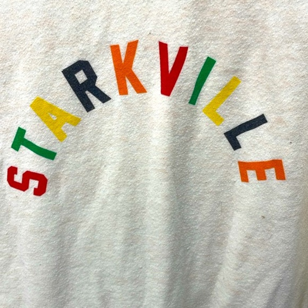 Chicka-d Starkville Ms asymmetrical sweatshirt sz L